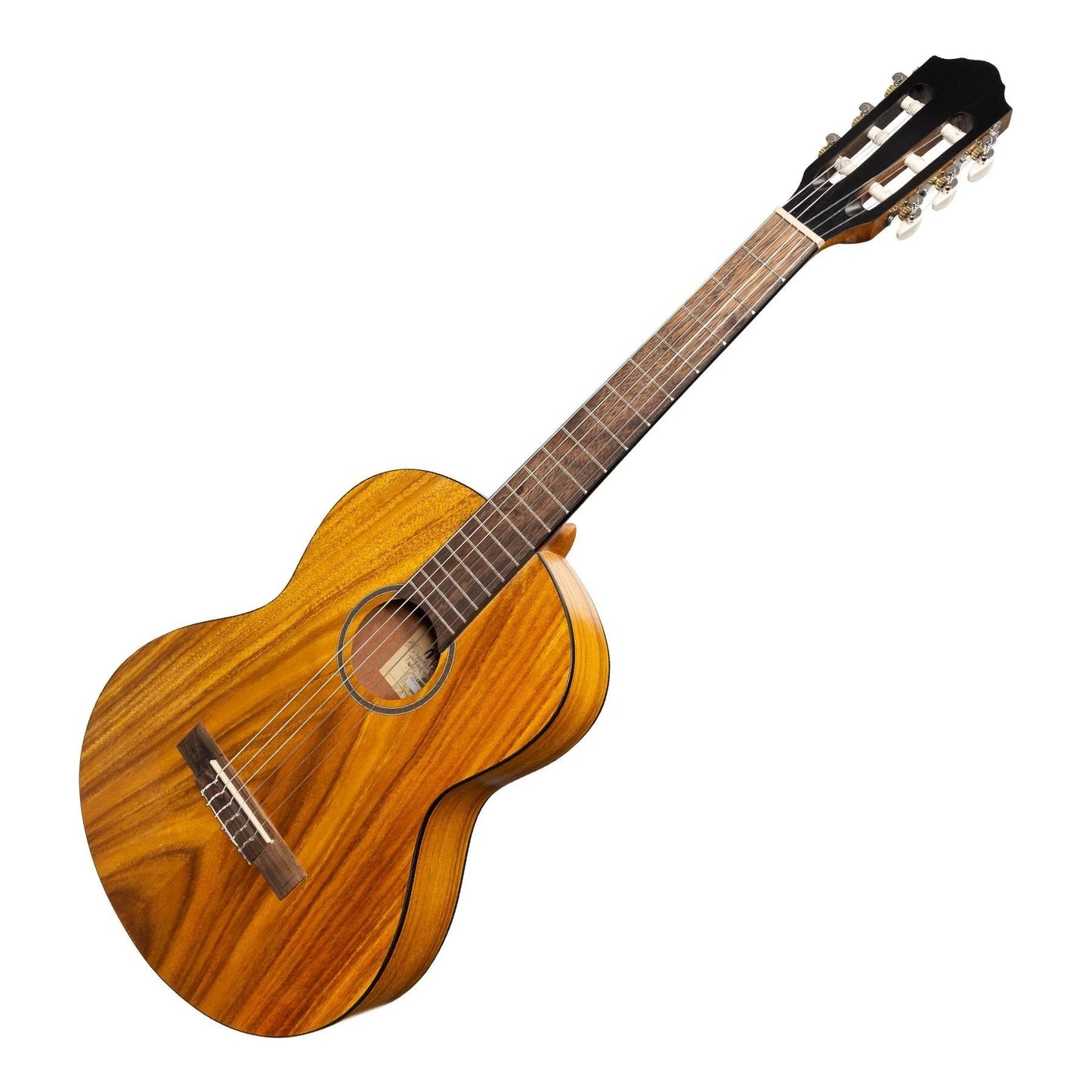 Martinez 'Slim Jim' 3/4 Size Student Classical Guitar with Built In Tuner (Koa)