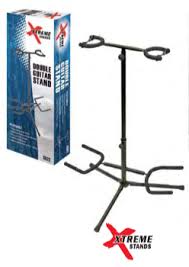 XTREME DOUBLE GUITAR STAND - Musiclandshop