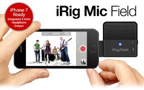 IK Multimedia iRig Mic Field Microphone for iOS Devices - Musiclandshop