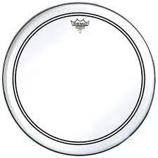 Remo 22" Powerstroke 3 Clear Bass Drum Head w/ Falam Patch