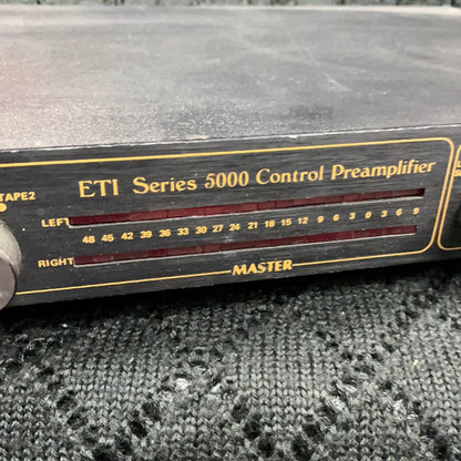 ETI Series 5000 Control PreAmplifier - Musiclandshop
