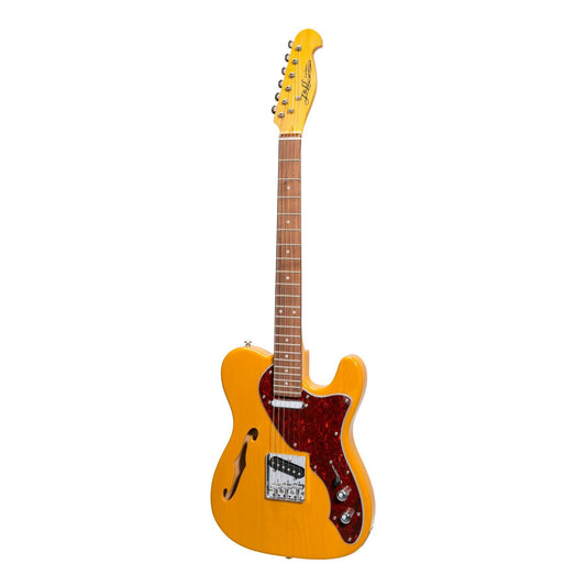 J&D Luthiers Thinline TL Style Electric Guitar (Butterscotch) - Musiclandshop