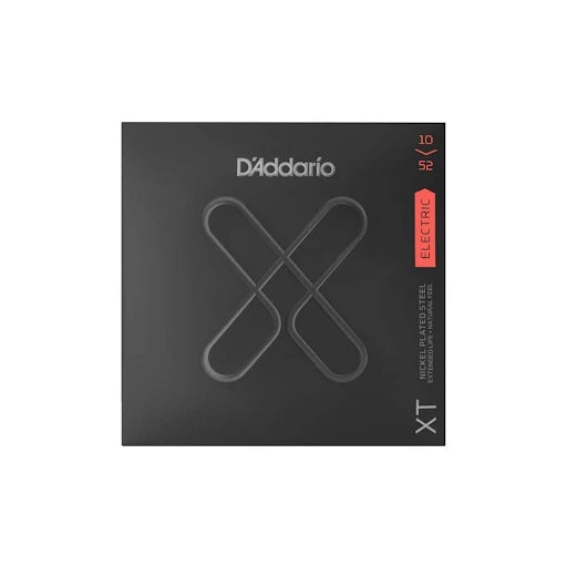 D'Addario XT Coated Electric Nickel Wound Strings Light Top / Heavy Bottom Set (10-52)